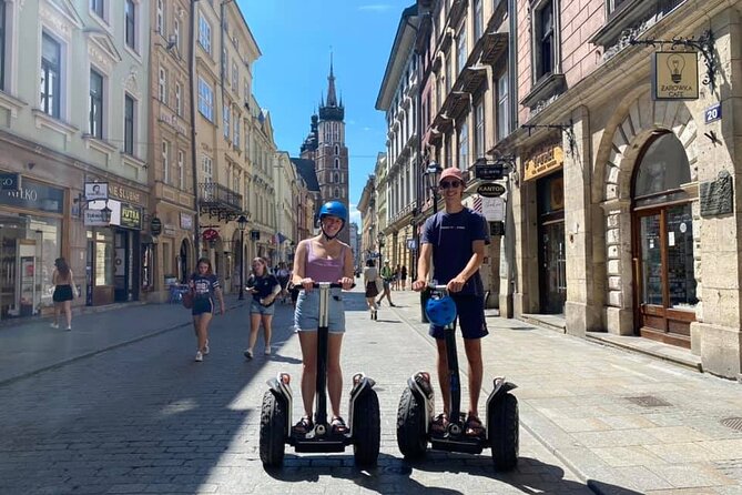 120 min Old Town Segway Tour in Krakow - Okno Papieskie and the Franciscan square moments