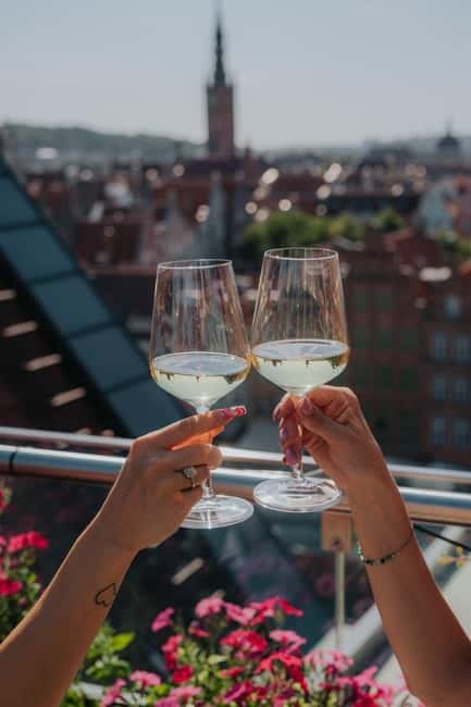 Asian Dinner Above the Rooftops of Gdańsk Old Town - The view: what you’re paying for beyond the food