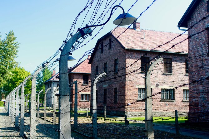 Auschwitz-Birkenau Tour: Tickets + Transportation from Krakow - Entering Auschwitz-Birkenau: security, ID checks, and starting the visit on schedule