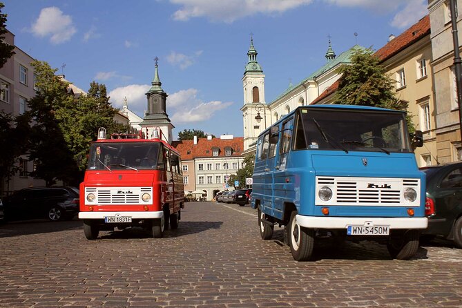 Best of Warsaw - private tour by retro minibus with hotel pickup - Old Town walk: Castle Square and the Royal Route feel in one hour