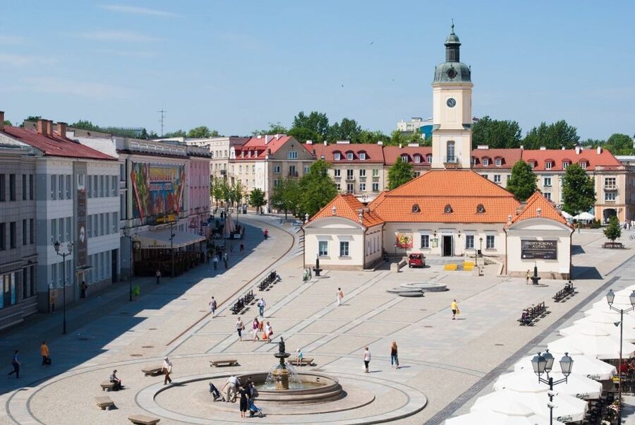 Bialystok Old Town Highlights Private Walking Tour - Jewish Culture in the City: The Monument to the Great Synagogue