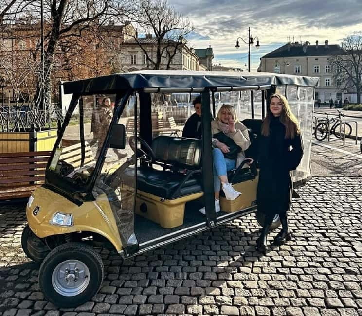 City Tour Cracow golf car plus Cruise on the Vistula River. - Key highlights worth your attention