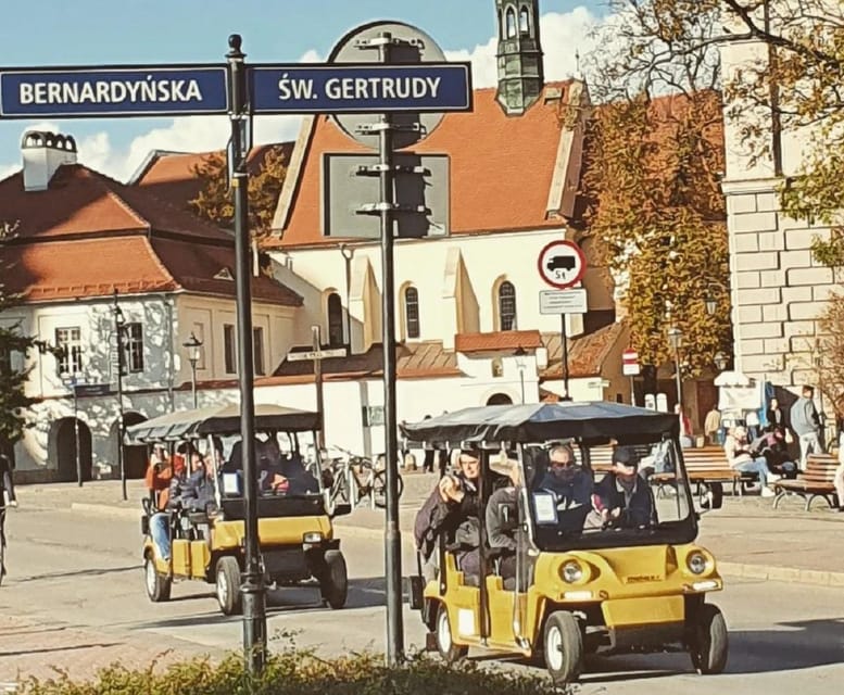City Tour Cracow , golf car . Private full tour !! - Old Town ramp-up: Barbican, Market Square, and the Collegium Maius area