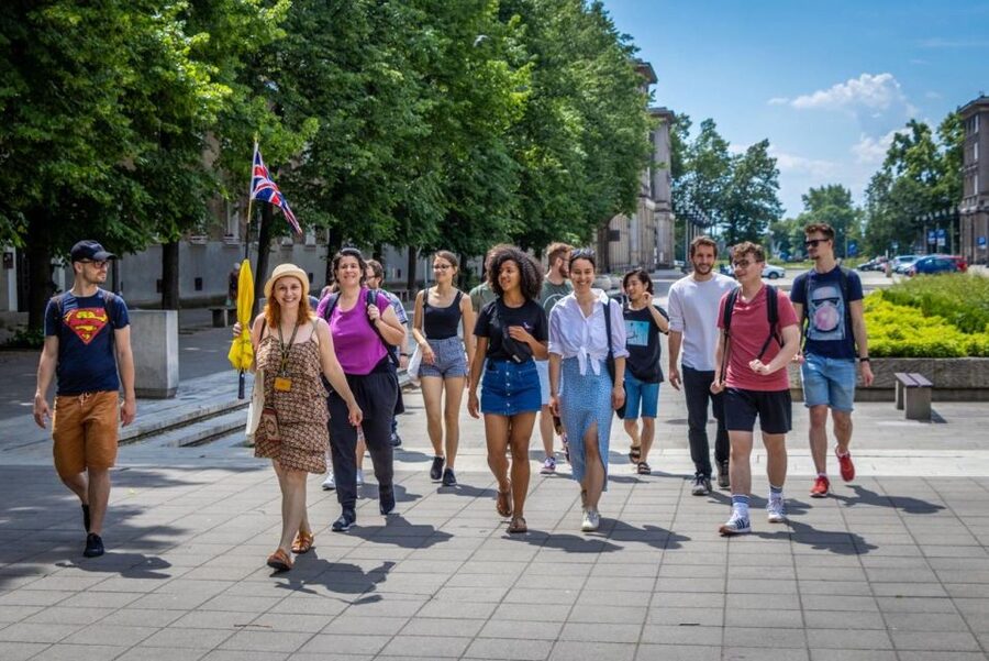 Communist Krakow - Nowa Huta Walking Tour in English - Monumental Central Square and the Avenue of Roses, why the city looks the way it does