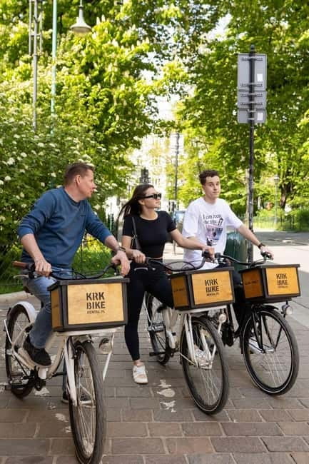 Discover Krakow’s Old Town on a Guided Bike Tour - Where you meet and how the bike time gets started at Wiślna 4