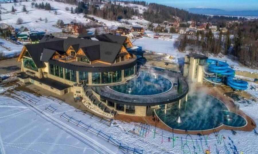 From Krakow: A quick trip to the Thermal Baths in Chochołów. - Pickup options and the van ride through Podhale views