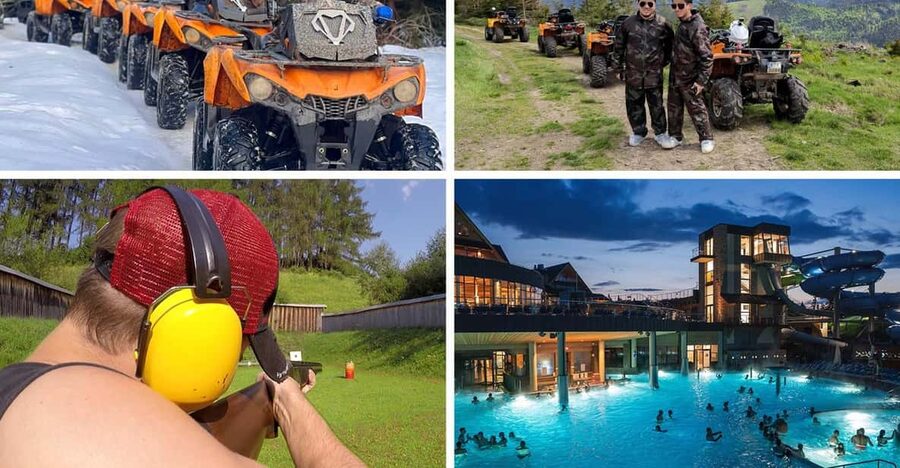 From Krakow: ATV/Snowmobile Ride, Shooting & Hot Springs - Chochołów photo stop and the quick workshop vibe