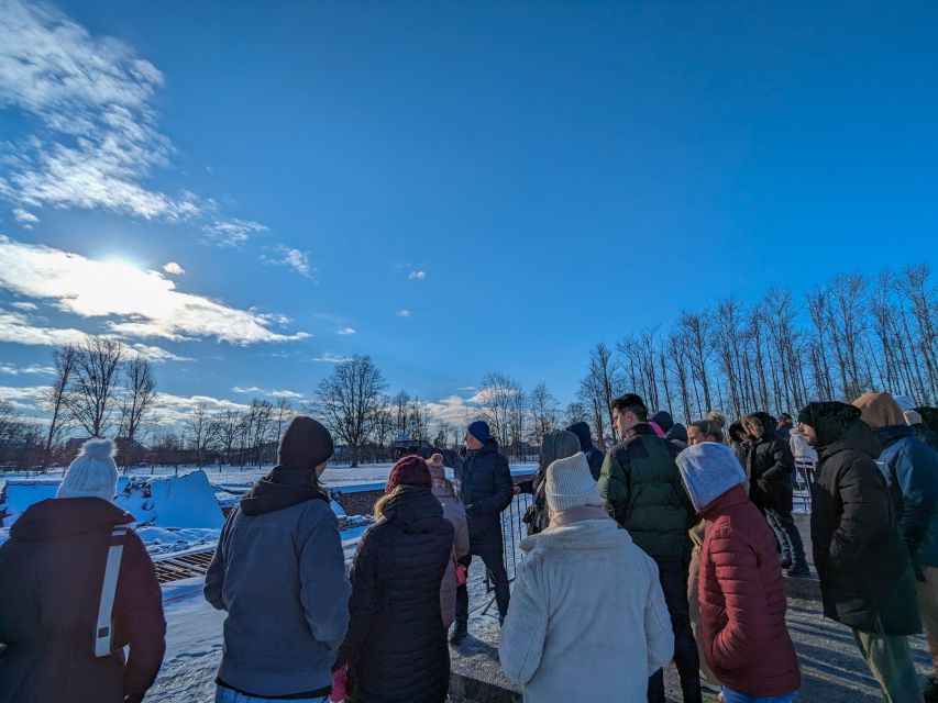 From Krakow: Auschwitz Birkenau Self-Guided Tour - Krakow pickup, bus ride, and the timing that can change