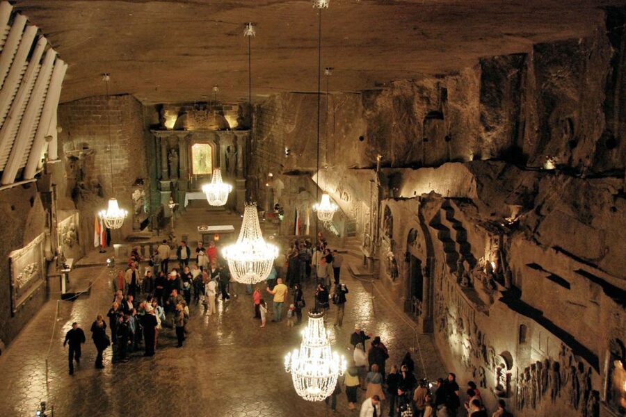 From Krakow: Auschwitz Museum and Wieliczka Salt Mine Tour - Wieliczka Salt Mine: the 380-step descent and why it feels different