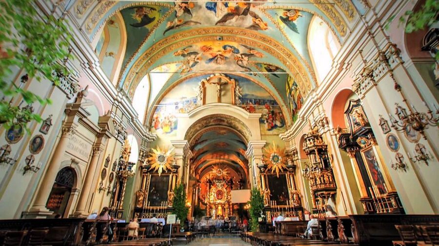 From Krakow: John Paul II Full Day Tour - Private Transport - Stop 3 in Łagiewniki: Divine Mercy Sanctuary and John Paul II center