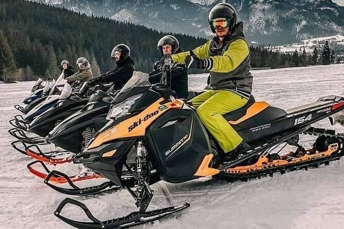 From Krakow Snowmobile with Thermal Pools and Hotel Pickup - A Full Day Mix of Snow Machines and Thermal Soaking Near Krakow