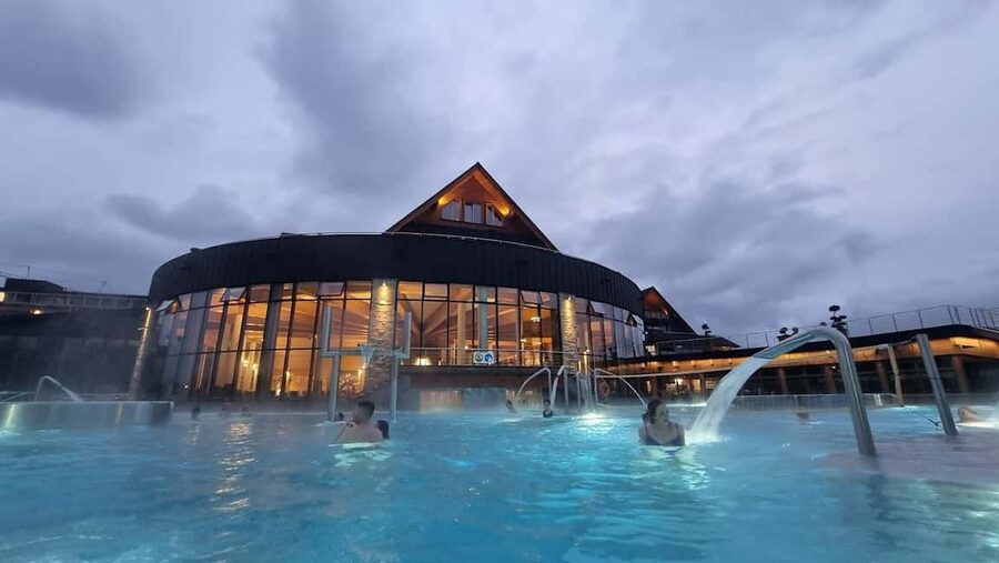From Kraków: Thermal Baths Evening or Morning Experience - The Kraków Pickup and the Ride Out in an Air-Conditioned Van