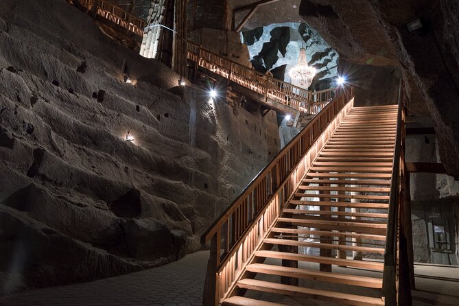 From Krakow: Wieliczka Salt Mine Full Live Guided Small Group Tour - Your mine stop: chambers, chapels, and an underground lake