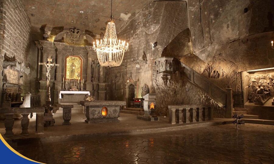 From Krakow: Wieliczka Salt Mine Guided Tour - Getting Down to 135 Meters: The 800 Steps Reality Check