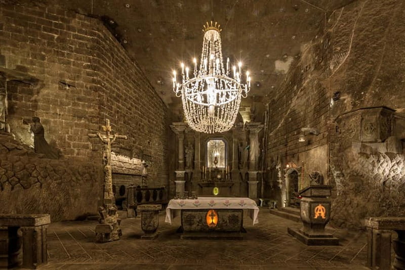 From Krakow: Wieliczka Salt Mine Tour & Hotel Pickup - The guided route underground, from chambers to salt drifts
