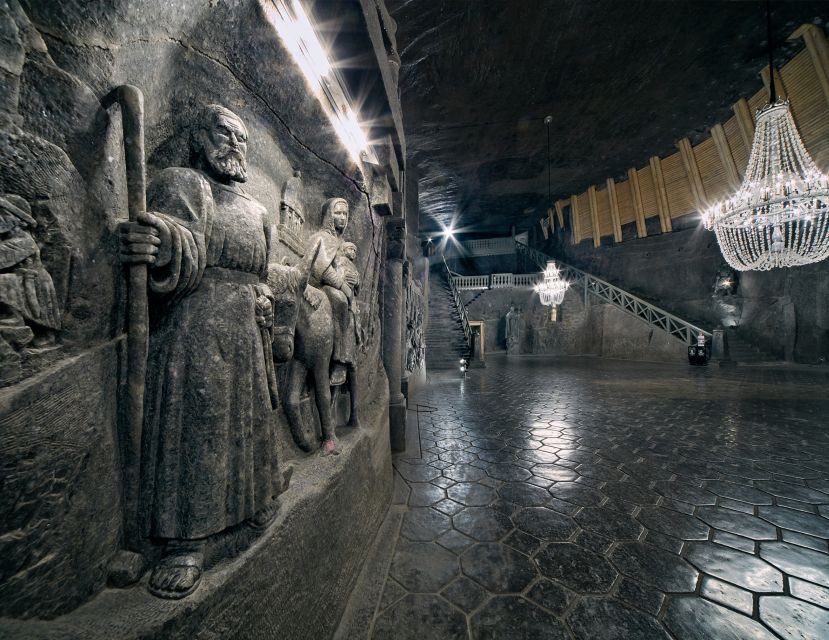 From Krakow: Wieliczka Salt Mine Tour With Private Car - The underground lakes: where the mine turns from work site to wonder
