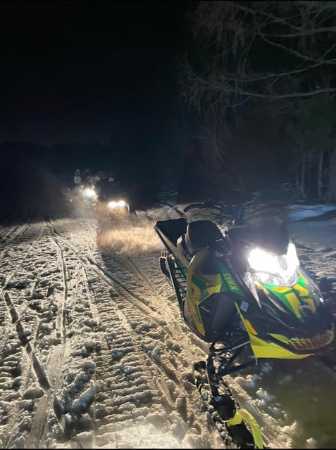 From Krakow: Zakopane Snowmobile NIGHT Ride, Bonfire, - Quick Reasons This Ride Works