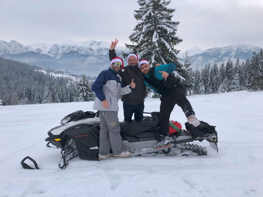 From Krakow: Zakopane Snowmobile NIGHT Ride, Bonfire, - A Night Snowmobile Ride and Firelight Food Trip From Krakow to Zakopane