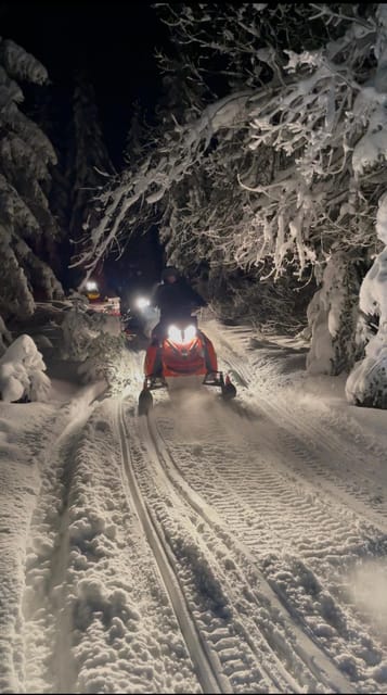 From Krakow: Zakopane Snowmobile NIGHT Ride, Bonfire, - Getting There: Coach Ride, Meeting Point, and Real Timing