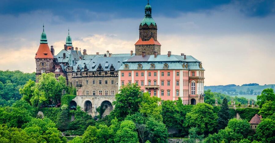 From Wroclaw: Ksiaz Castle and Church of Peace in Swidnica - Gardens in summer, and what to do if you travel off-season