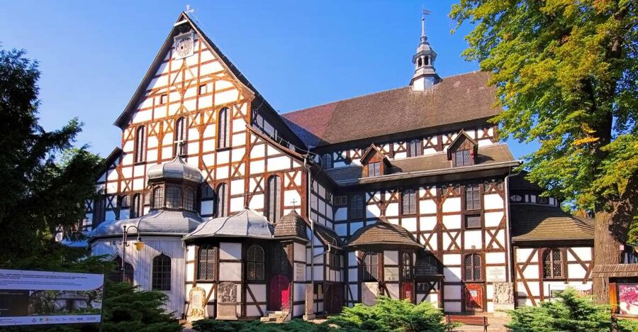 From Wroclaw: Peace Churches in Swidnica and Jawor - Entering the Church of Peace in Świdnica