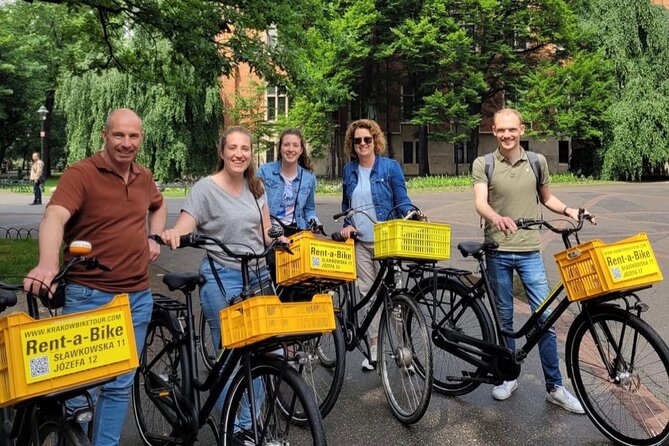 Full Bike Tour - the Old Town, Jewish Qtr & the Ghetto NEW BIKES - Market Square and Zapiekanka: From Kosher Meat Market to Street Food