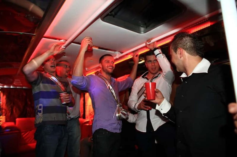 Gdańsk: 1-Hour Private Party Bus with Vodka Package - Entering the Tri-City Party Mode, One Hour at a Time