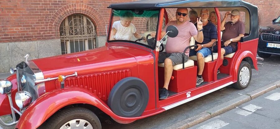 Gdańsk: City Tour by Electric Golf Cart - Highland Gate And Prison Tower: The Old Town Gets Real