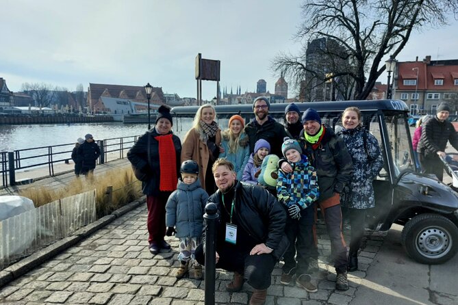 GDANSK City Tour by Golf Cart Live Guide & City Sightseeing 90min - Solidarity, Amber Art, and Why St. Bridget’s Church Matters