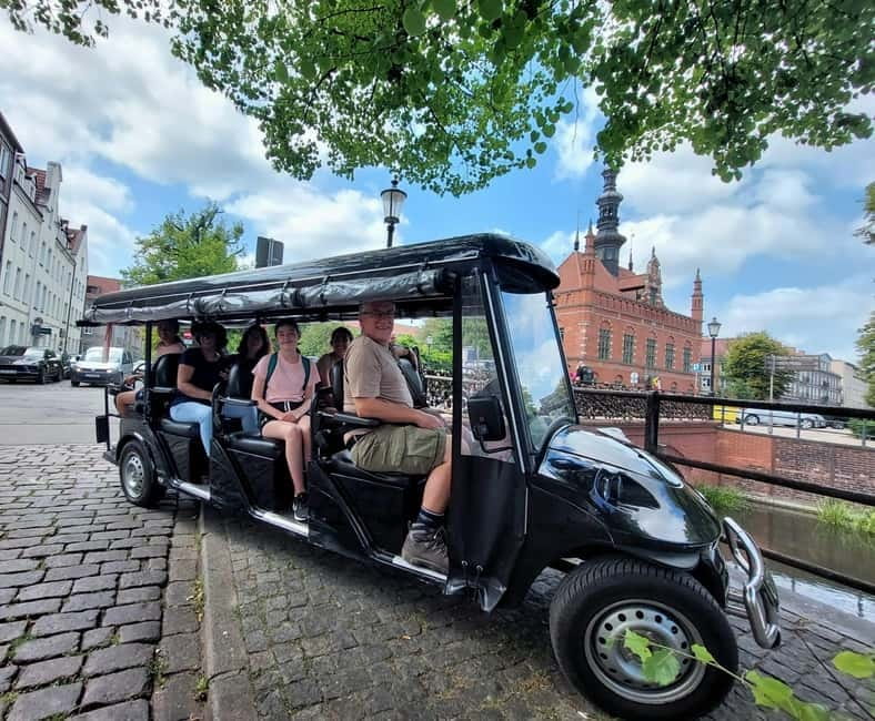 GDANSK City Tour by Golf Cart Live Guide & Sightseeing 90min - Max 7 in the Cart, and Why That Changes the Tour