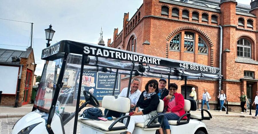 Gdansk: City Tour Live Guided by Golf Cart/Buggy Sightseeing - Basilica of St Mary: the red-brick anchor of the whole tour