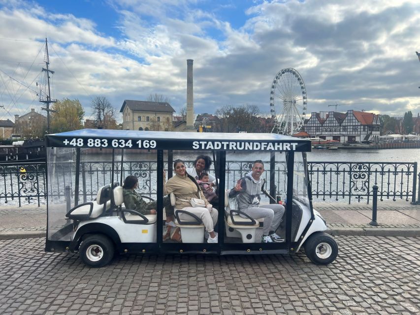 Gdansk: City Tour Live Guided by Golf Cart/Buggy Sightseeing - Pacing, time, and how to make the 1 to 2 hours work for you