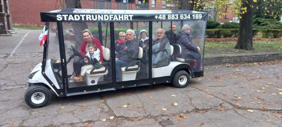 Gdansk: City Tour Live Guided by Golf Cart/Buggy Sightseeing - Long Market to Golden Gate: your quick map of Old Town power
