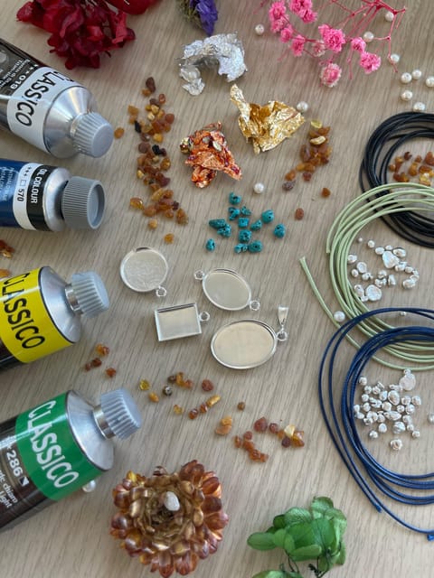 Gdansk: Jewelry Making Workshop with Amber - Making your pendant or bracelet, what you create and why it matters