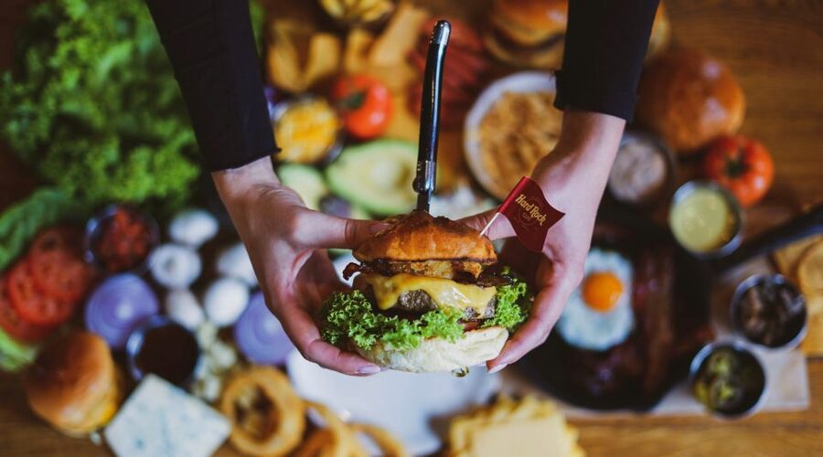 Gdansk: Legendary Burger and Zywiec Beer at Hard Rock Cafe - Inside the walls, spotting 96 music memorabilia pieces while you eat