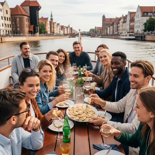 Gdańsk: Motława River Cruise with Pierogi Tasting - Pierogi Tasting on a Boat, What You’ll Get in Real Terms