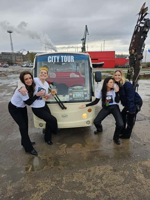 Gdansk: PartyBus in BuggyBus & Alcohol Included & Top Fun - Drinks You Can Plan Around: Beer, Vodka, or Wine for Your Group