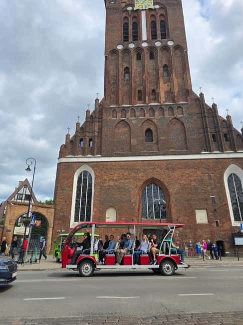 Gdansk: PRIVATE Alcotour City Tour Sightseeing Golf Cart - Old Town photo stops that feel worth the pause