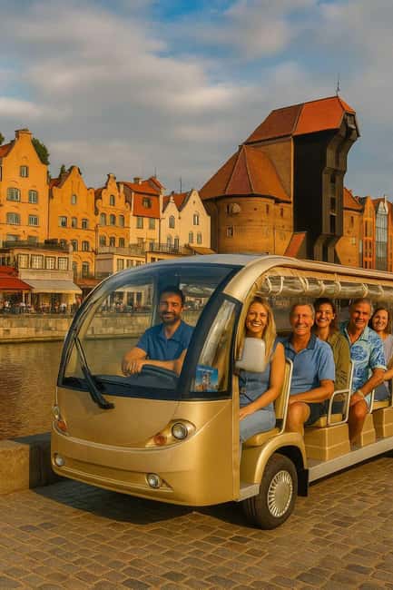 Gdansk: Shared/Private Golf Cart City Tour with Local Guide - How You Cover Gdansk’s Old Town Faster on a Melex