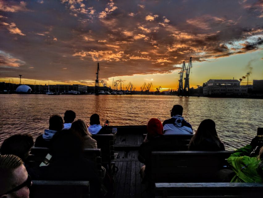 Gdańsk: Sunset Cruise on a Historic Polish Boat - Gdańsk Shipyard at Sunset: Cranes, Industrial Lines, and Quiet Wonder