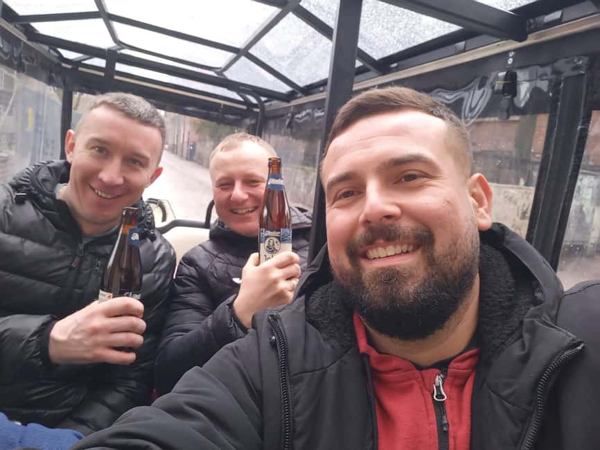 Gdansk: Top Unlimited Beer & Highlights Tour by Golf Buggy - St Mary Basilica: The Brick Monster You Can Understand in Minutes