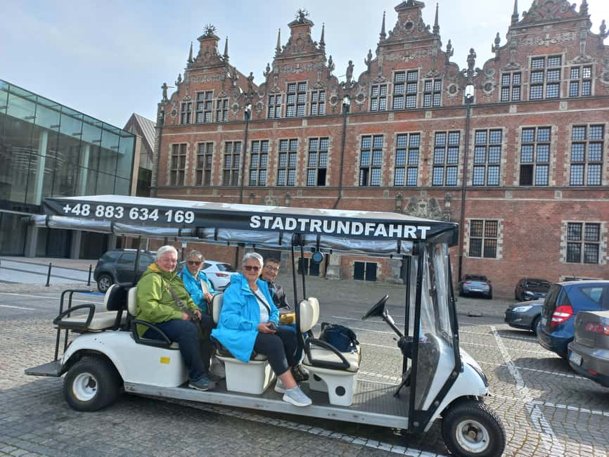Gdansk: Top Unlimited Beer & Highlights Tour by Golf Buggy - Pace, Comfort, and Realistic Timing in the 30 to 60 Minute Window