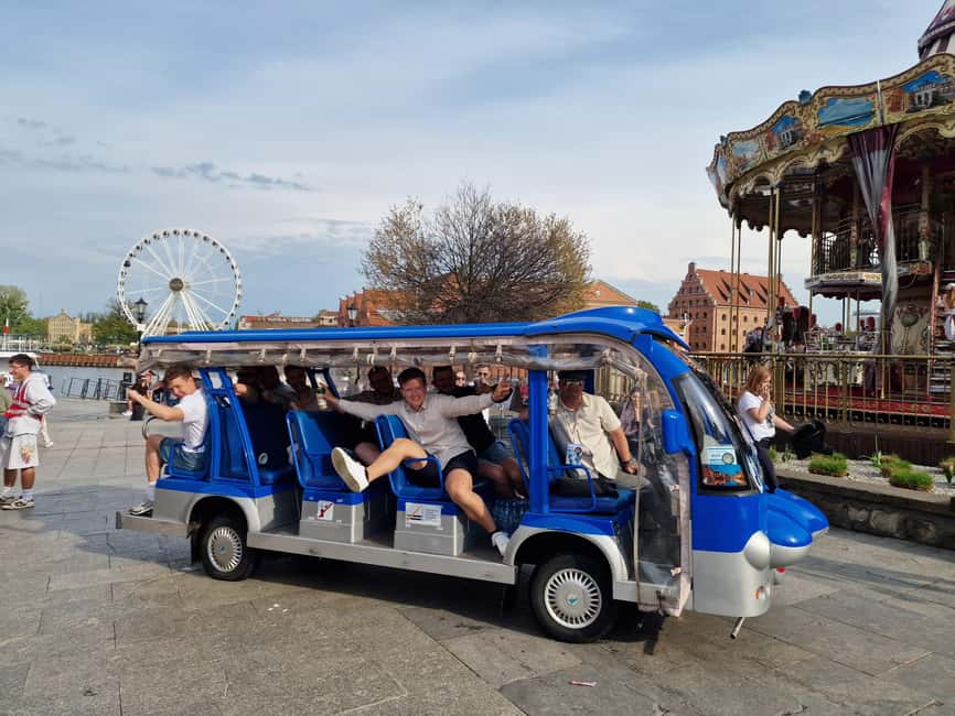 Gdansk:UNLIMITED beer incl. City Tour By Golf Cart - A Heated Electric Golf Cart That Turns Old Town Into an Easy Win