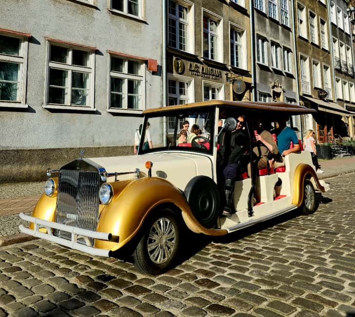 Gdansk:UNLIMITED beer incl. City Tour By Golf Cart - Medieval Gdańsk Highlights: Highland Gate, the Prison Tower, and the Darker Side
