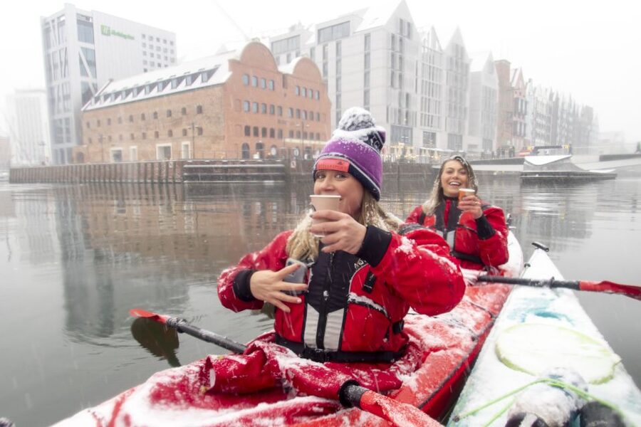 Gdansk: Winter Kayaking Tour - What you really get for $55, gear included and time on the water