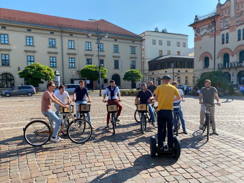 Krakow: 2h Kazimierz (Jewish Quarter) Bike Tour - Key things I’d circle before you go