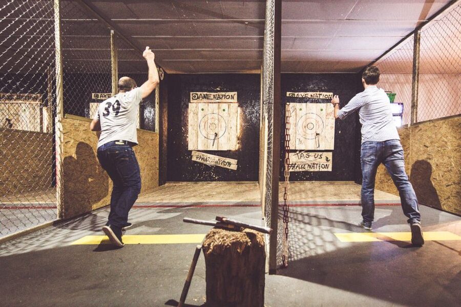 Kraków: Axe-Throwing in Axe Nation, the First Club in Europe - Axe Nation in a Medieval Basement: Why the Setting Matters