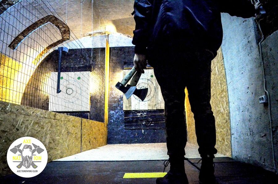 Kraków: Axe-Throwing in Axe Nation, the First Club in Europe - The Bar on Site: Beer, Soft Drinks, and a Relaxed End to the Session