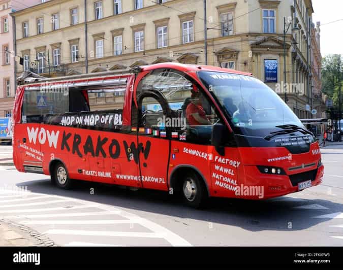 Krakow City SightSeeing hop on hop off bus and city game - City Teleport in Krakow’s Old Town: A Walkable Game, Not Just a Stroll
