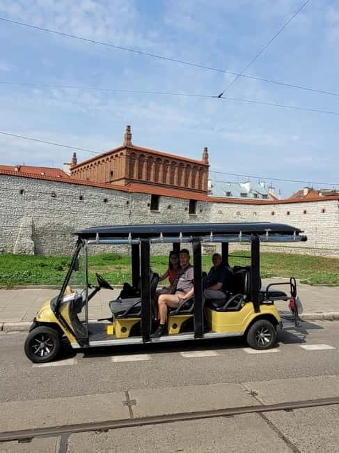 Krakow: City Sightseeing Tour by Electric Buggy Golf Cart - The cart comfort: heated in winter, airy in summer